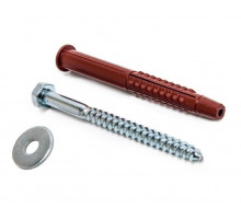 Дюбель фасадный с шурупом DY-FSSG с шестигранной головкой, 10x140
