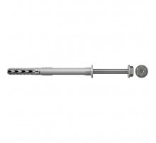 Фасадный дюбель с шестигранным шурупом fischer SXR FUS прессшайбой шлиц TX нерж. сталь A4, 10x60 мм