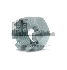 Гайка прорезная DIN 935 8.0 шестигранная ОЦ, M8