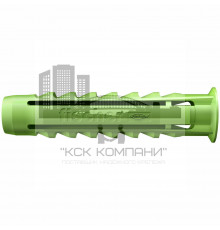 Распорный дюбель fischer SX Green с кромкой экологически чистый, 10x50 мм