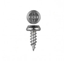 Саморез Клоп SKM острый полуцилиндрический шлиц PH ОЦ, 3.8x11