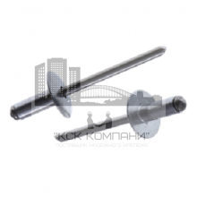 Заклепка вытяжная экстра TXL увеличенный бортик алюминий, 4.8x18 мм