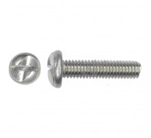 Винт антивандальный с полукруглой головкой Art. 9131 A2 шлиц One-Way, M5x60 мм