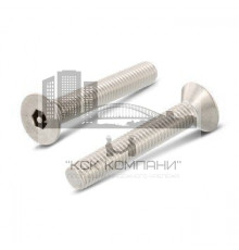 Art. 9113 A2 M10X45 ISK-PIN 6 Винт антивандальный самонарезающий с потайной головкой, шлиц HEX-PIN (внутренний шестигранник со штифтом)