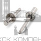 ISO 16585 A2/SSt 3,2X6 Заклепка нержавеющая закрытая, глухая, с плоской головкой, рифленая оправка