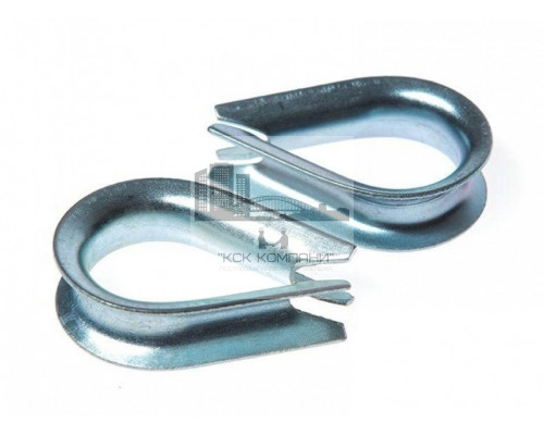 Коуш DIN 6899 для крепления троса и каната ОЦ, D64