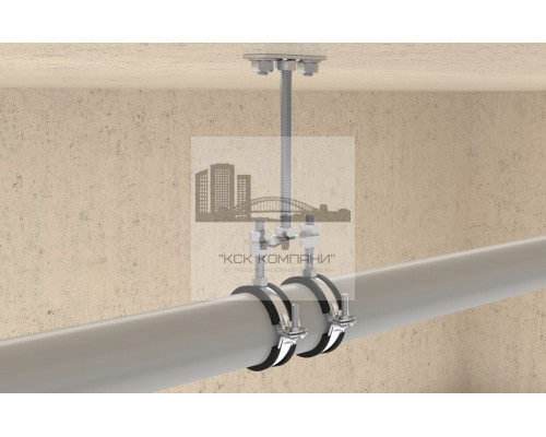 Опорная пластина fischer GPR с приварной гайкой ОЦ, 1/2 11x7 мм