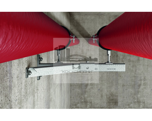 Опора усиливающая fischer SAE для профилей FUS и консолей FCA ОЦ, 40x43x3x300 мм