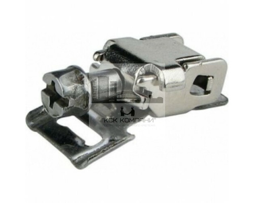 Зажим для ленточного хомута ZLM оцинкованная сталь, 7 мм