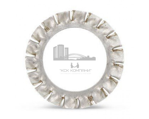 DIN 6798 A4 A 7,4 Шайбы стопорные пружинные с внешними зубьями тип A