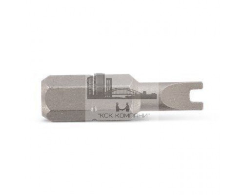 Бита для антивандальных винтов Art. 9109 шлиц Spanner, 1/4 SP8x25 мм
