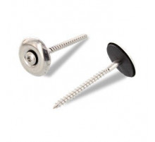 Art. 9089 A2 4,5X35 TX20 Саморез по дереву (шуруп самонарезающий) с полупотайной головкой, двухсоставной шайбой 25 мм, с уплотнительной резиной EPDM