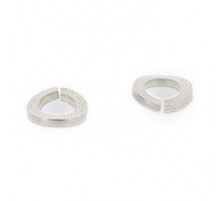 Art. 9215 1.4310 M 16 Шайбы стопорные зубчатые изогнутые пружинные