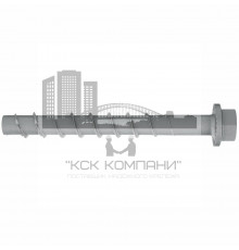 Анкер-шуруп по бетону fischer FBS II CP US шестигранный с прессшайбой, 10x140/85/75/55 мм