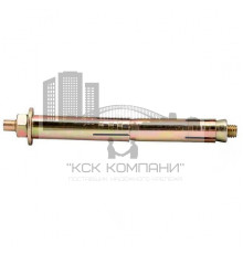 Анкерный болт двухраспорный AB-GD с гайкой ЖЦ, M12 16x400