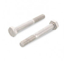 Болт шестигранный DIN 931 A2 нержавеющий с неполной резьбой, M48x130