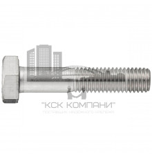 Болт шестигранный нержавеющий DIN 931 А2 неполная резьба, M20x120 мм