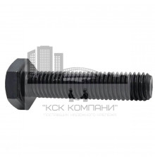 Болт шестигранный с полной резьбой DIN 933 8.8 сталь без покрытия, M8x30 мм (кг)