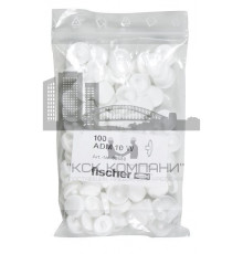 Декоративный белый колпачок fischer ADM 10 W, 15 мм