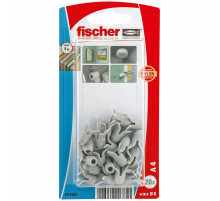 Дюбель нейлоновый fischer A 4 K NV для небольшой глубины анкеровки, 8x20 мм