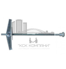 Дюбель пружинный  KD 4 для пустотелых материалов ОЦ, M4 14x105 мм