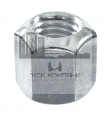 Гайка шестигранная высокая DIN 6330 10.0 тип В со сферическим торцом ОЦ, M22
