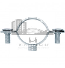 Хомут-зажим fischer AM оцинкованный для кабелей и труб, M6 24 мм