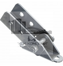 Кронштейн поворотный fischer VB A2 нержавеющий для системы FUS, 38x135x50 мм