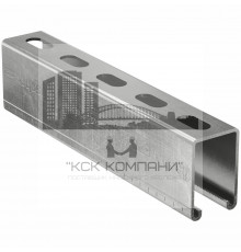 Профиль-Strut fischer FUS A4 монтажный перфорированный, 62x41x2.5x6000 мм