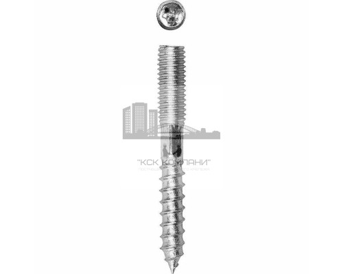 Шуруп-Шпилька S-SH SA сантехническая с TORX шлицем ОЦ, M8x220