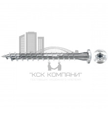 Шуруп с полукруглой головкой  FPF-PT полная резьба шлиц Torx, 5x50 мм