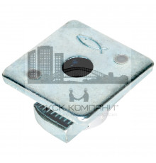 Соединительная гайка fischer FCN Clix M GVZ для шин FUS оц. сталь, M6 40x40x6 мм