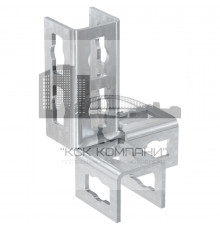 Соединительный уголок fischer PFUF 3DL A4 нержавеющий для системы FUS, 149x109x42x4 мм