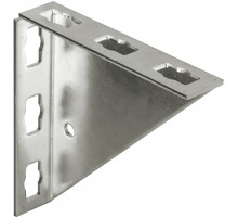 Угловая консоль fischer PWK A4 для усиления конструкций, 200x200x41 мм