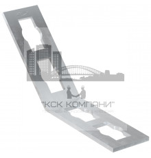 Уголок монтажный fischer PFAF 4/135° A4 нержавеющий для системы FUS, 105x105x40x4 мм