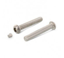 Art. 9140 A2 M6X60 с заглушкой Винт с полукруглой головкой и внутренним шестигранником + антивандальная заглушка