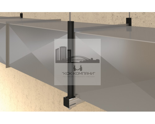 Уплотнитель резиновый fischer EMS виброизоляционный для профилей FUS, 41x6000 мм