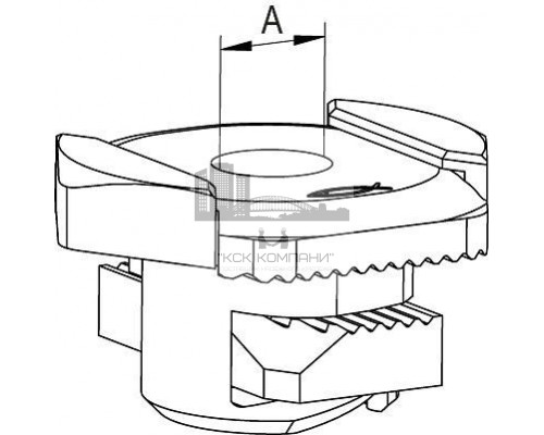 Гайка быстрого монтажа fischer FSM Clix M для шин FLS ОЦ, M6 SW10
