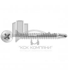 Саморез оконный со сверлом DIN 7504 O A2 потайная головка шлиц PH, 3.5x45 мм