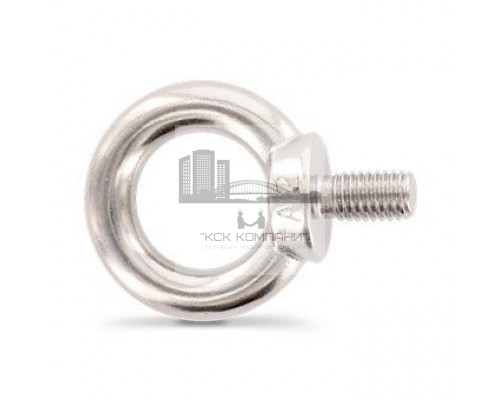 Рым-болт Art. 580 A4 литой нержавеющий, M27
