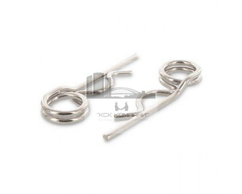 DIN 11024 A4 5X80 Шплинт нержавеющий пружинный с двойным кольцом