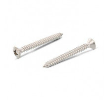 Саморез с полупотайной головкой DIN 7983 C A2 острым концом шлиц PH, 2.2x9.5 мм