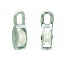 Блок одинарный для троса BOPD с пластиковым роликом ОЦ, 65 (2 1/2")