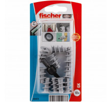 Дюбель fischer GK K NV для гипсокартона нейлоновый, 22 мм