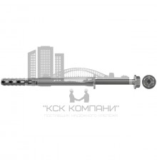 Фасадный дюбель с шестигранным шурупом fischer SXR FUS HDG прессшайбой шлиц TX гоц. сталь, 10x100 мм