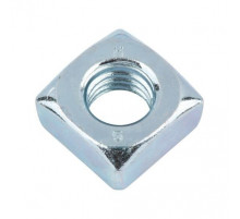 Гайка квадратная DIN 557 с фаской оцинкованная, M12