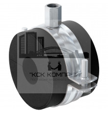 Хомут fischer FRS K для холодных трубопроводов от -45 до +105°С пенополиуретан, M8/M10 54 мм