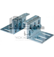 Крепление неподвижных опор fischer FFPK для тяжелых трубопроводов ОЦ, 96-152 мм /120x96x13 мм