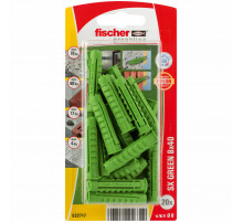 Распорный дюбель fischer SX Green с кромкой экологически чистый, 8x40 мм