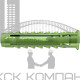 Распорный дюбель fischer SX Green с кромкой экологически чистый, 8x40 мм